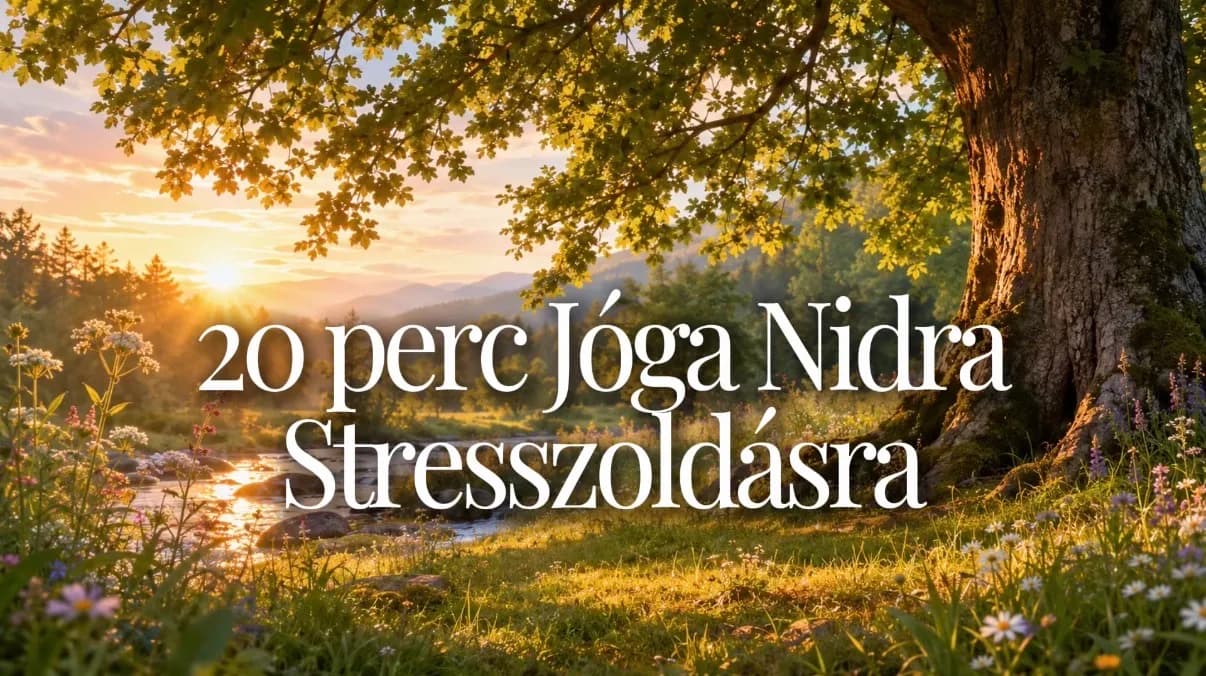 Jóga Nidra - Stresszoldásra