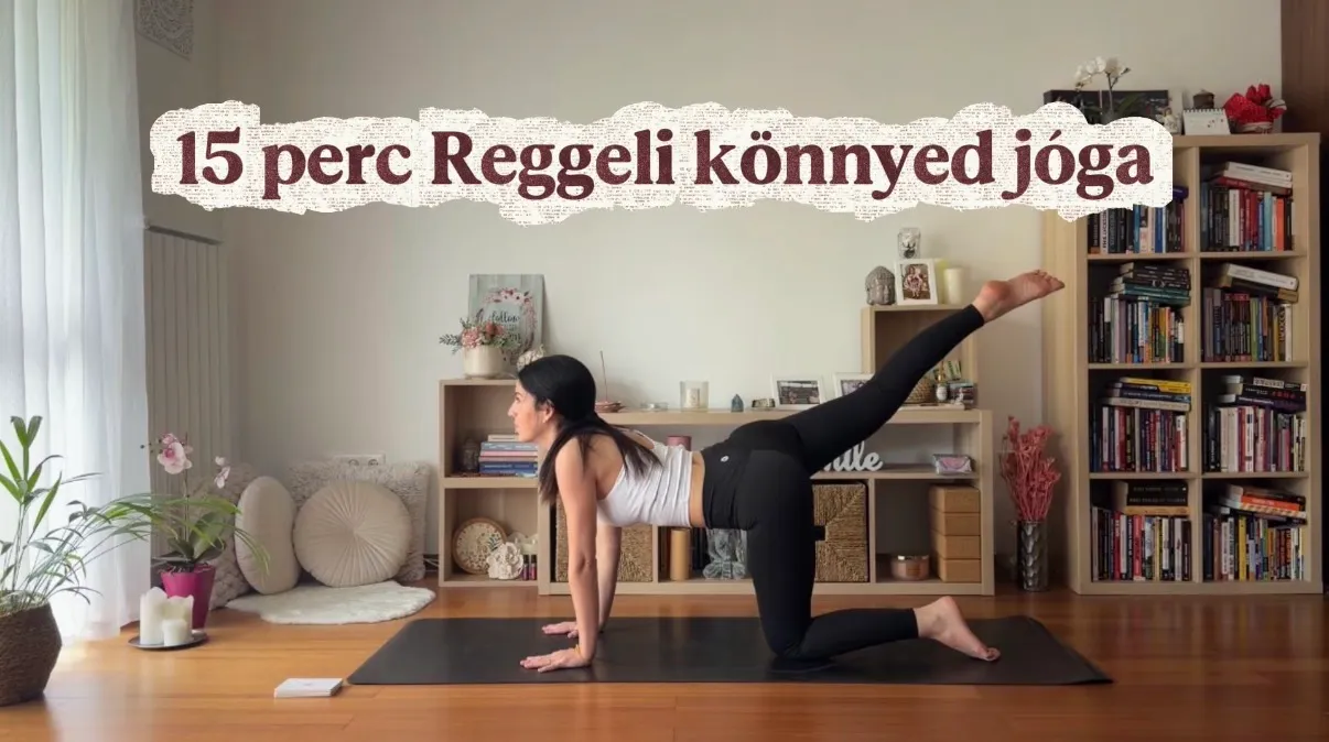 15 perc Reggeli könnyed jóga